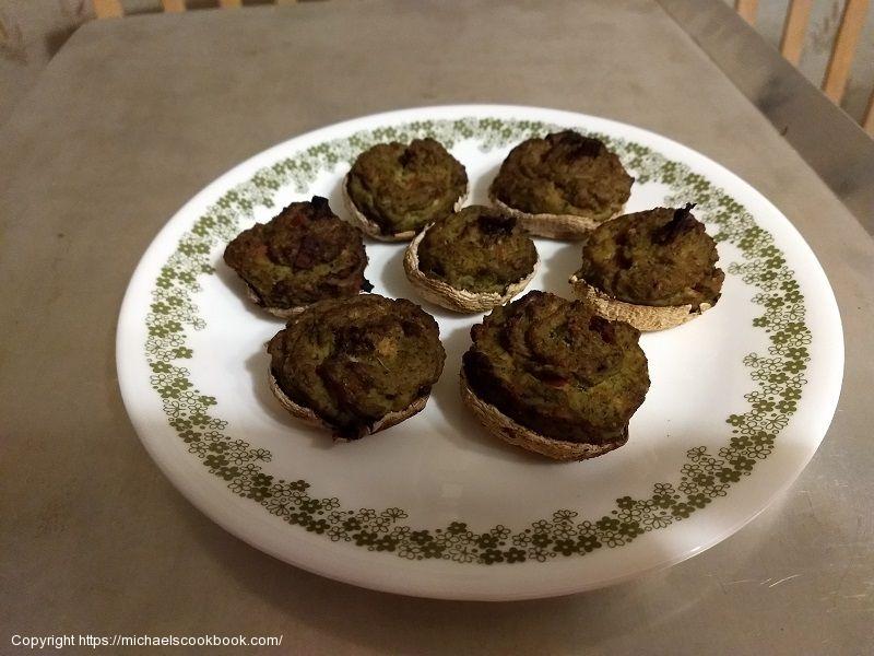 Chef Michael's Broccoli Stuffed Mushrooms